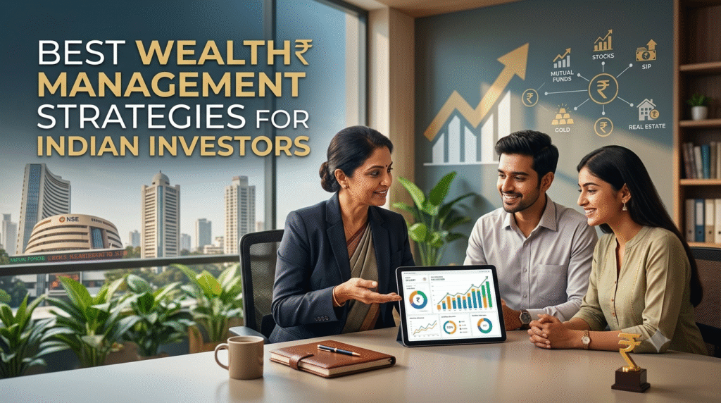 Financial planning and wealth management strategies for Indian investors including mutual funds, SIPs, insurance, and retirement planning