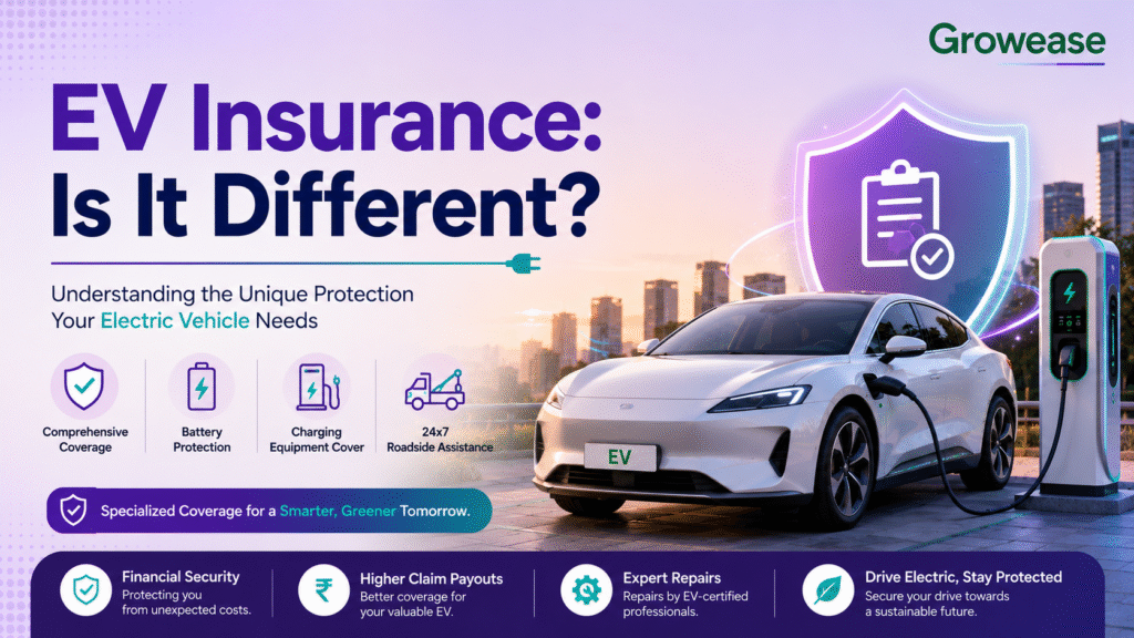 Electric vehicle charging with insurance protection concept