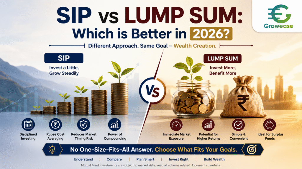 SIP vs Lump Sum investment comparison in 2026