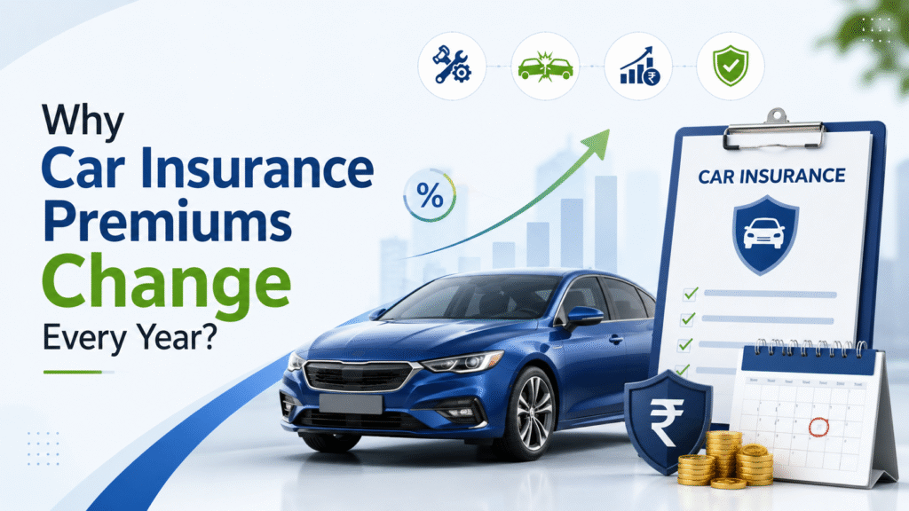 Why car insurance premiums change every year due to inflation, claims, and vehicle risk factors