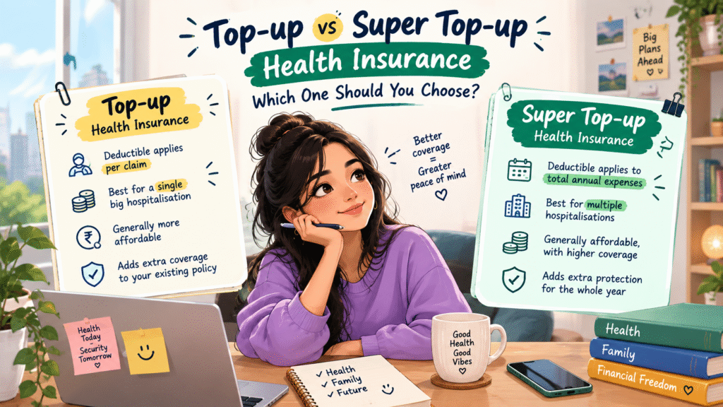 Top-up vs Super Top-up health insurance comparison